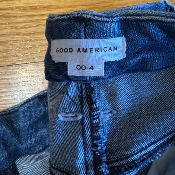 Good American Always Fits Good Dark Blue Skinny Jeans. Brand New. Size 00-4 - Picture 4 of 5